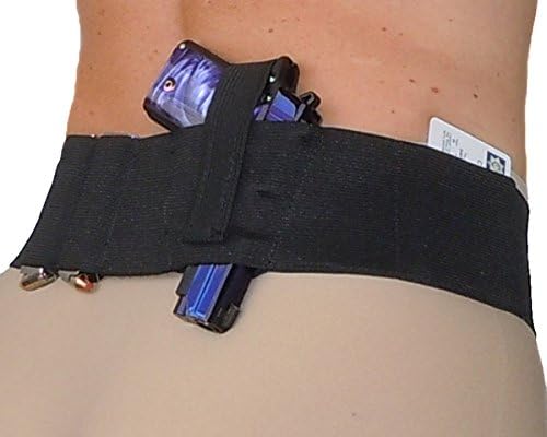 Hidden Heat 3 - Women's & Men's Belly Band Tactical Concealed Carry Gun Holster - Waistband Holster, Right and Left Draw for Pistols & Revolvers - Fits Glock, Beretta, Sig Sauer, Ruger & More