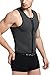 NINGMI Men Neoprene Vest Sweat Shirt Sauna Suit Slimming Weight Loss Workout Body Shaper