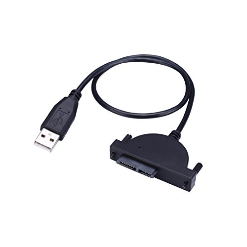 Deyoung 2nd HDD SSD Hard Drive Caddy for iMac 21" 24" 27" Late 2009 2010 2011 2012 2013 2014 SuperDrive + USB 2.0 Cable
