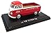 Motor City Classics 1962 Volkswagen T1 Pickup Truck (1:43 Scale), Red