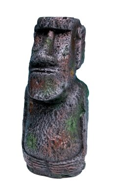 Penn-Plax Aquarium Decorative 5" Easter Island Statue - Small