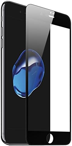 New iPhone 6/6s Screen Protector, AOZHUN Premium Tempered Glass 3D High Definition Clear Film, Scratch Proof, Anti-Fingerprint for Iphone 6/6S, 4.7 Inch. (3D Black)