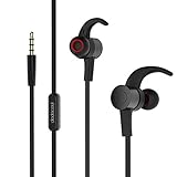dodocool In-ear Headphones with Microphone, Wired Earphones Original Sound & Noise Isolating headset for Sport Running Gym, Hi-Res Stereo Earbuds for iPhone Samsung Google Phones Tablets Mp3 & More