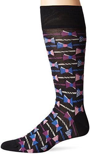 per pedes Men's Twisted, 001 Black, Sock Size:10-13/Shoe Size: 6-12