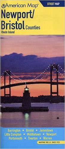 Newport & Bristol Counties RI Street Map (American Map) Newport & Bristol Counties RI Street Map (American Map)