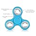 FridayFun For Blue Tri-Spinner Fidget Foucus EDC ADHD Toy With Stable and Longer Rotation，Smooth Bearing Anxiety Relief Toys