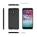 ZTE ZMAX PRO Z981, ZTE Carry (2016) Metro PCS case Slim Thin Durable Rubberized flexible case (Clear)