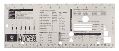 Mercer Culinary Mercer Rules Spanish Culinary Ruler