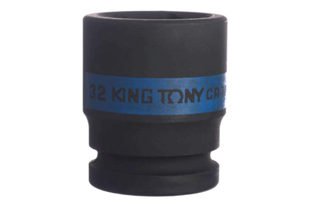 KING TONY 653532M Socket De Impacto 3/4" 32mm for DIYers & Professionals, Designed for Repair and Installation tasks, 32mm