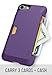 Smartish iPhone SE Wallet Case - Wallet Slayer Vol. 1 [Slim + Protective + Grip] Credit Card Holder for Apple iPhone SE 2022/2020 & iPhone 7/8 - Purple Orchid