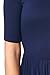 82 Days Women'S Rayon Span Jersey Maxi Long Dress with Elastic Waistband - Navy S