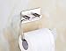 Xogolo self-Adhesive Toilet Paper roll Holder Wall Mount Adhesive Paper Towel Holder SUS304 Stainless Steel Brushed Finish Bathroom Towel Rack