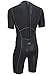 Phantom Aquatics Marine Men's Shorty Wetsuit, Black Blue - Large
