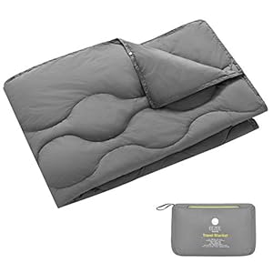 EEZEE Reizen Deken Multifunctionele Lichtgewicht Pakket Camping Deken Compact Waterdicht Draagbaar Voor Vliegtuig…