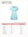 Lock and Love WT770 Womens Short Sleeve Handkerchief Hem Tunic L ROYAL_BRITE