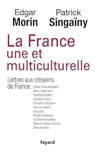 Book's Cover of La France une et multiculturelle: Lettres aux citoyens de France
