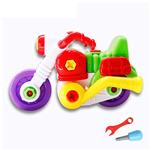 Kids Baby Early Learning Airplane Disassembly Assembly Puzzle Educational Toys Motorcycle 1Pc