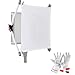 Aputure Easy Frost Diffuser Kit, Get 1.5 Times of Light Diffusion Area for Aputure Amaran AL-528S AL-528W AL-528C HR672S HR672W HR672C