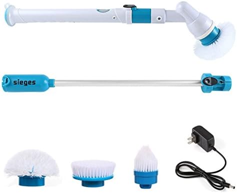 Tub and Tile Scrubber 360 Cordless Power Scrubber and Cleaner For Toilets Bathtub Bathroom, Home Kitchen Floor, Wall