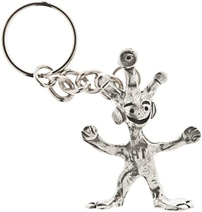 Alien Buddy Pewter Key Ring