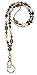 Hidden Hollow Beads Slim Style Women's Fashion Beaded Lanyard, 34