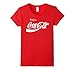 Womens Coca-Cola Retro Vintage Ribbon Enjoy Logo Graphic T-Shirt XL Red