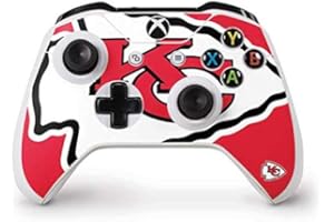 Skinit Decal Gaming Skin Compatible with Xbox One S Controller - Officially Licensed NFL Kansas City Chiefs Large Logo Design