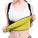 Xintorch Women Neoprene Sauna Sweat Waist Trainer Vest for Weight Loss Gym Workout Body Shaper Tank Top Shirt Black