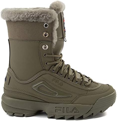 fila disruptor shearling athletic shoe