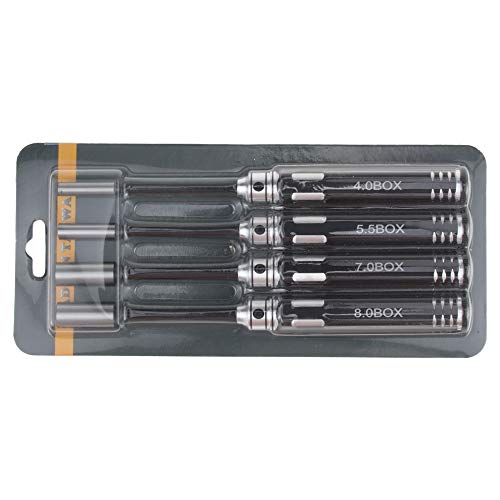 image for COJOYS Hex Socket Nut, Driver Set Wrench 4PCS/Lot 4.0mm 5.5mm 7.0mm 8.