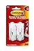 Command Medium Wire Hooks, White, 2-Hooks, 4-Strips, Organize Damage-Free