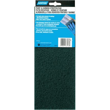 Norton 48147 4-3/8-Inch X 11-Inch Green Paint and Varnish Stripping Pad