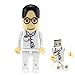 Flash Drive 8GB, Memory Stick Pen Drive USB2.0 AreTop Cute Cartoon Miniature Doctor Robot Thumb Drives for Date Storage Gift for School Students Kids Children Teacher Collegue Employees, White