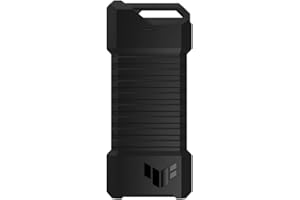 ASUS TUF Gaming A1 External M.2 NVMe SATA PCIe SSD Enclosure - USB-C, M.2 Q-Latch for Easy Installation, Drop Resistance, IP6