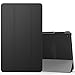 MoKo Case for Fire HD 8 2016 Tablet - Ultra Lightweight Slim Shell Stand Cover with Translucent Frosted Back for Fire HD 8 (Previous 6th Generation - 2016 Release ONLY), Black