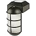 Paradise GL23877BK Solar Cast Aluminum LED Post Cap Light