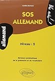 SOS allemand Niveau 2 (Bloc-notes) by 