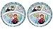 2-Pack Zak Designs Toddler Plate 3-Section 8