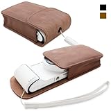 Snugg8482; Galaxy Camera Case - Leather Case With ('Distressed' Brown) For Samsung Galaxy Smart Camera Wi-Fi 3G & Galaxy Camera 2