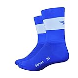 DEFEET Aireator Team Double Cuff Socks, Royal