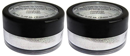 WET N WILD Mega Sparkle Confetti-WW775B White Icing (pack of 2)