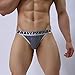 Sikye Male Underwear Men's ComfortSoft Briefs Sexy Low-waist Underpants (L, Dark Blue)