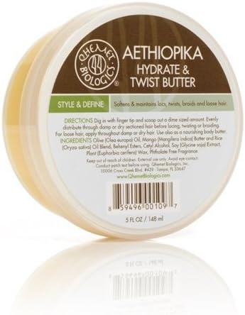 Qhemet Biologics Aethiopika Hydrate &amp; Twist Butter by Qhemet Biologics