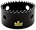 Starrett Carbide Tipped Hole Saw with Surface Finish - Ideal for Wood, PVC and Fiberglass - 3 Teeth per Inch, 3-5/8