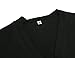 Knit Wrap Sweater for Girls by Mdnmd, Medium, Black