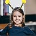 Party Headbands, FunPa 5PCS Bee Headbands Bulk Bumblebee Hair Hoop Tentacle Hair Band for Kids Women Halloween Birthday Baby Shower Gender Reveal Party Bee Day Supplies