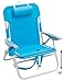 Rio Beach Big Boy Backpack Chair, Turquoisethumb 4