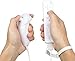 2 Packs Nunchuk Nunchuck Remote Controller Joypad for Nintendo Wii Wii U Console Whitethumb 1