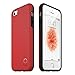 Patchworks ITG Level Case in Red Compatible for iPhone SE / 5S / 5 / 5C Case Military Grade Extreme Drop Protection Shockproof Full Protective Anti-Scratch Resistant Heavy Duty Case
