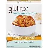 Glutino Parmesan and Garlic Bagel Chips, 6 oz